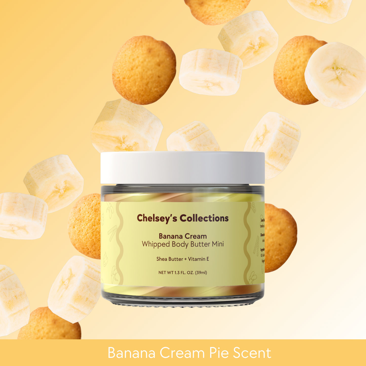 Banana Cream Whipped Body Butter