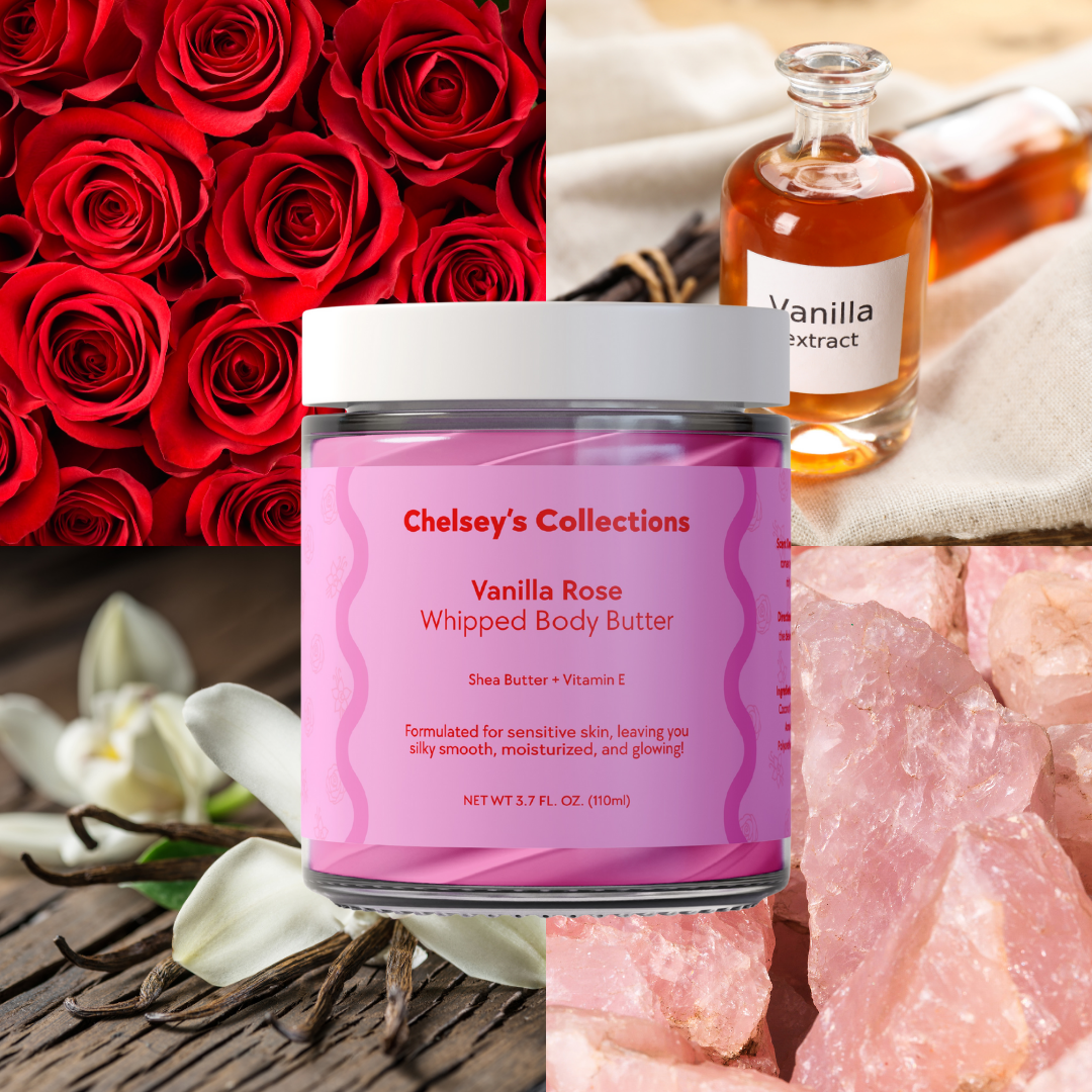 Vanilla Rose Whipped Body Butter