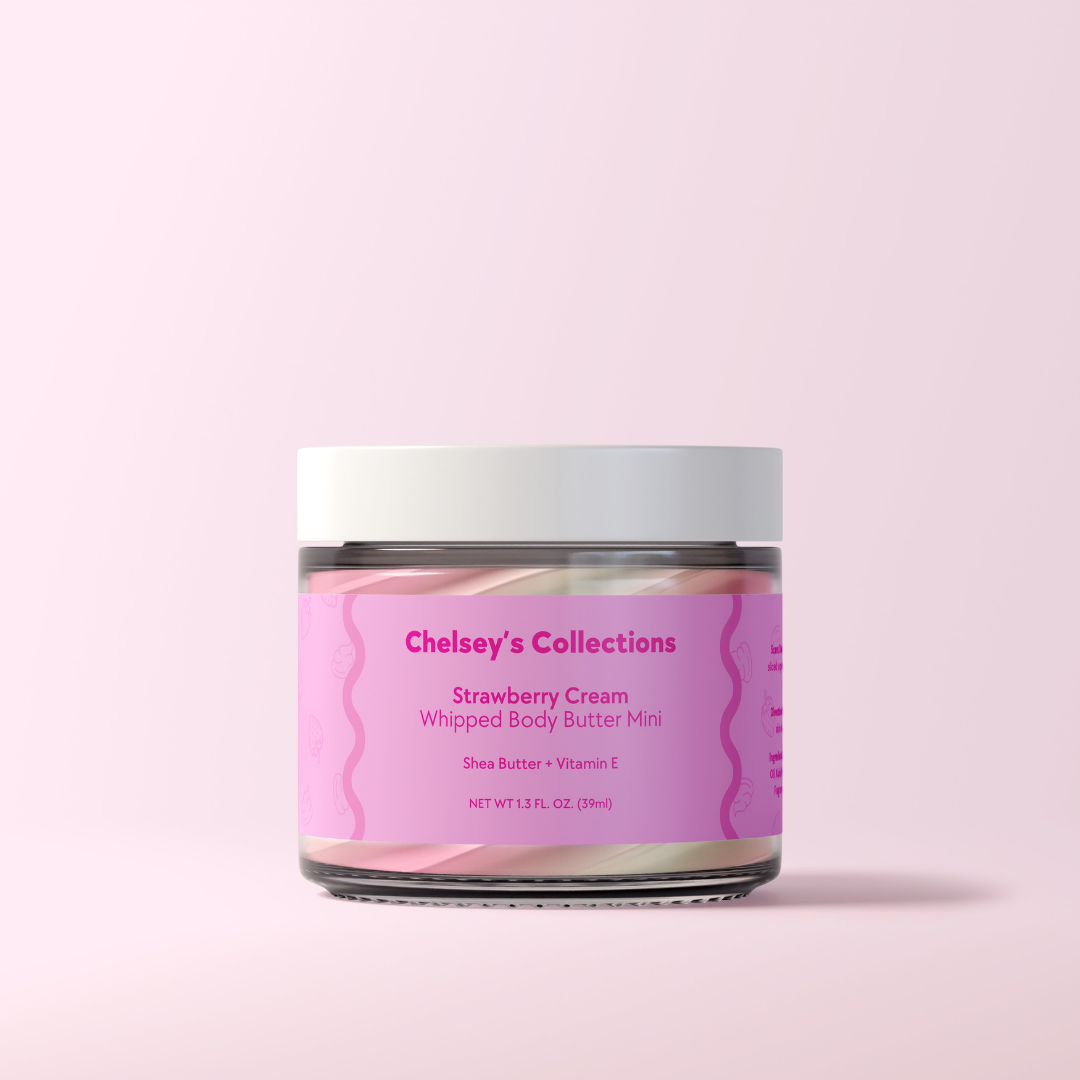 Strawberry Cream Whipped Body Butter